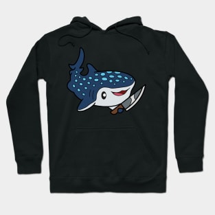 Shark with knife! Hoodie